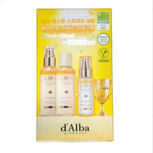 Set Serum Xịt Dưỡng Căng Bóng D'Alba Piedmont First Spray 100ml + 100ml + 50ml - Duy Hoang