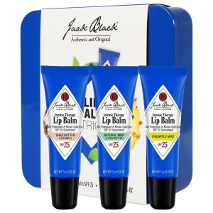 Set Son Dưỡng Jack Black Lip Balm Trio (3x7g) - Duy Hoang