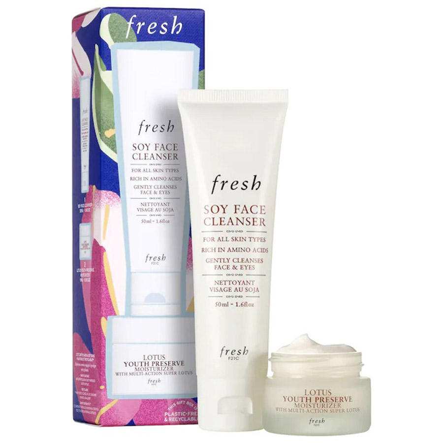 Set Sữa Rửa Mặt Và Dưỡng Ẩm Fresh Cleanse & Moisturize Duo Value Set - Duy Hoang