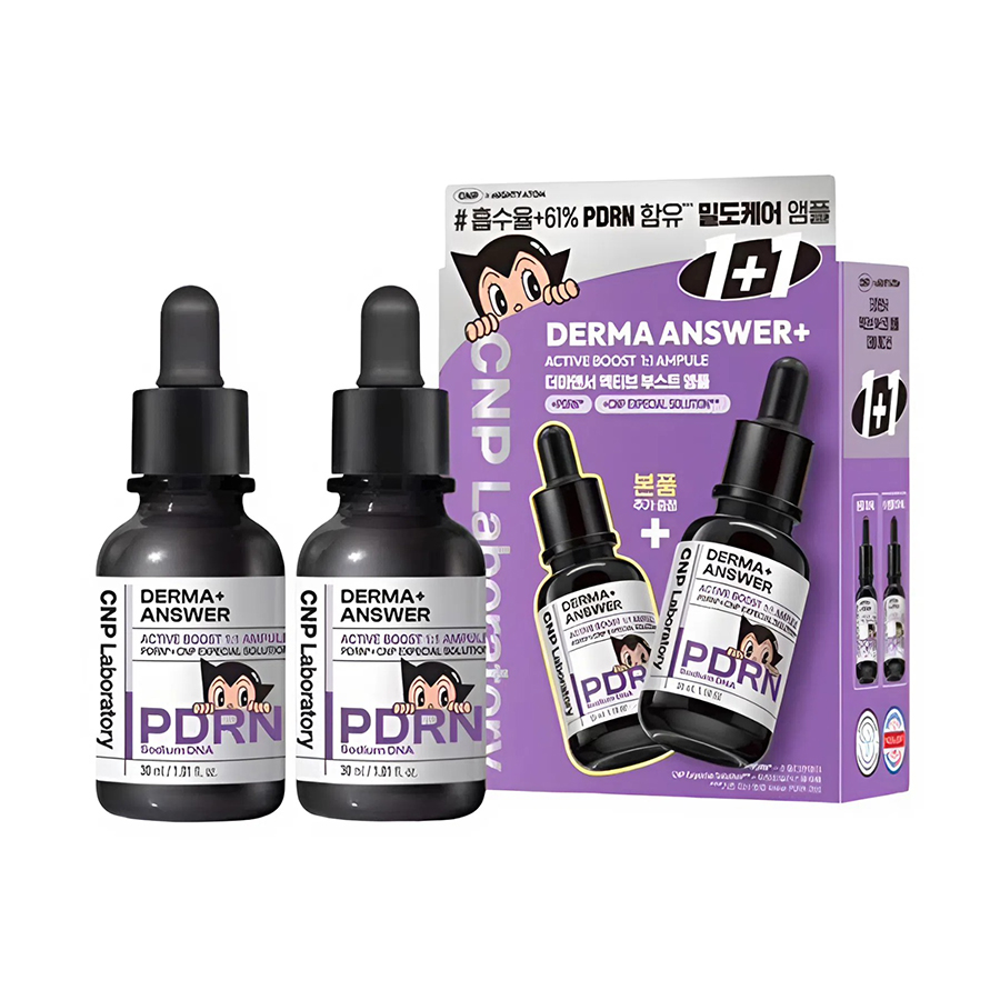 Set Tinh Chất CNP Derma Answer Active Boost Ampule (30ml x 2) - Duy Hoang