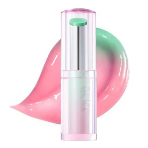 Son Dưỡng Clio Crystal Balm Plumper 02 Fresh Lime Màu Hồng Sữa - Duy Hoang