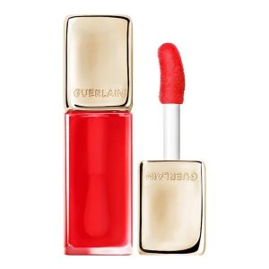 Son Dưỡng Guerlain Kisskiss Bee Glow Oil 775 Poppy Glow Màu Đỏ Anh Đào Cuốn Hút 9.5ml - Duy Hoang