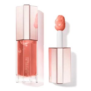 Son Kem Lancôme Lip Idôle Juicy Treat Lip Oil Gloss 40 All The Tea Màu Cam Đào - Duy Hoang