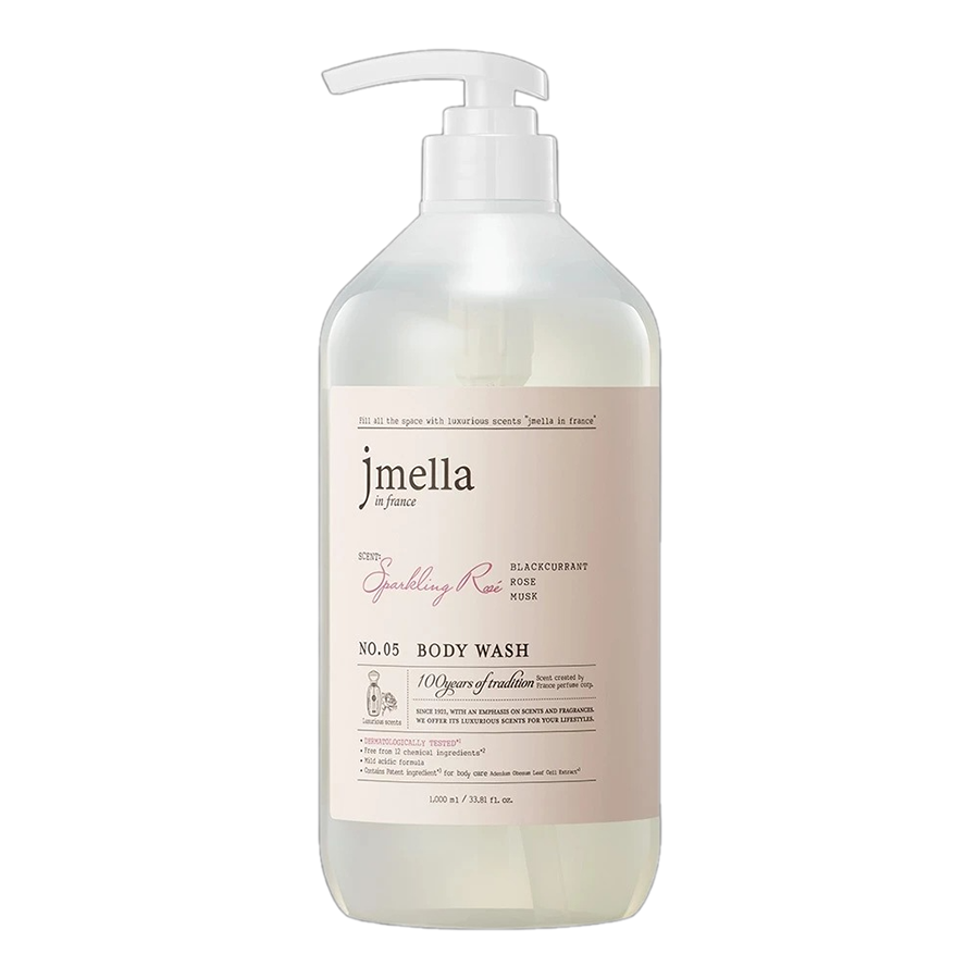 Sữa Tắm Cấp Ẩm Mịn Da Jmella In France No.05 Sparkling Rose Body Wash 1000ml - Duy Hoang