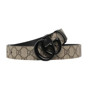 Dép Cao Gót Nữ Gucci Double G Leather Sandal Màu Đen Size 35.5 - Duy Hoang