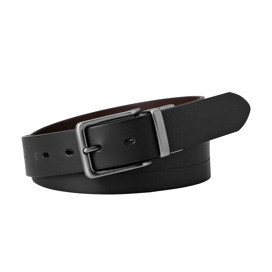 Thắt Lưng Nam Fossil Brandon Belt MB1273I001 Hai Mặt Màu Đen/Nâu Size 36inch - Duy Hoang