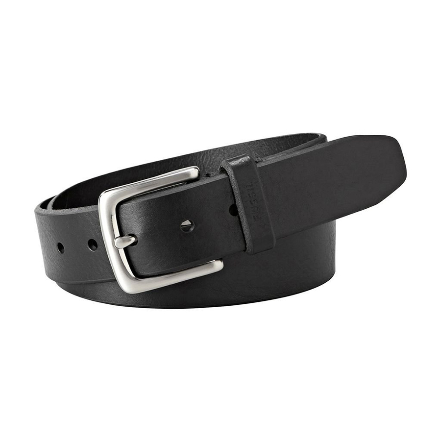 Thắt Lưng Nam Fossil Joe Belt MB1252I001 Màu Đen Size 38inch - Duy Hoang