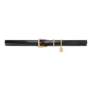 Thắt Lưng Nữ Celine Elegant Charm Belt 18mm In Taurillon Leather Black Màu Đen Size 80 - Duy Hoang