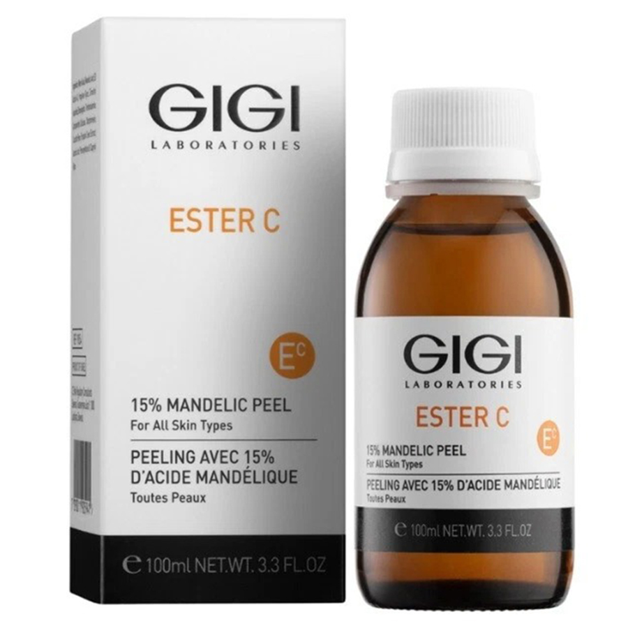 Tinh Chất Hỗ Trợ Căng Bóng Và Sáng Da Gigi Laboratories Ester C Mandelic Peel 15% 100ml - Duy Hoang