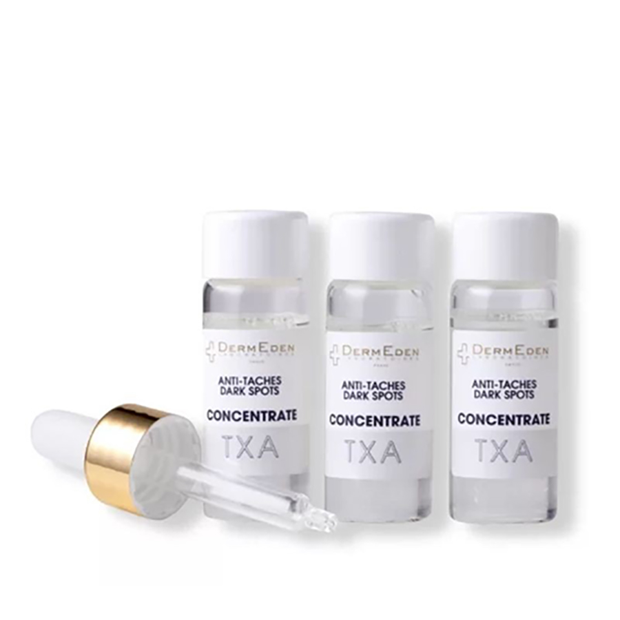 Tinh Chất Hỗ Trợ Giảm Nám, Tàn Nhang Dermeden Concentrate Anti-Taches Dark Spots (TXA 5%) 3 Ống X 10ml - Duy Hoang