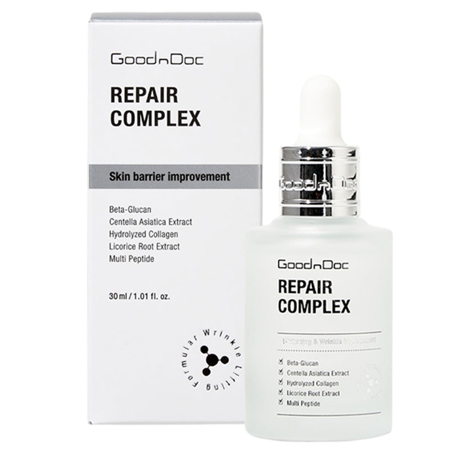 Tinh Chất Phục Hồi Và Ngăn Ngừa Lão Hóa Da GoodnDoc Repair Complex Serum 30ml - Duy Hoang