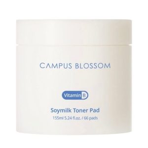 Toner Pad Dưỡng Ẩm Da Campus Blossom Soymilk Toner Pad 66 Miếng - Duy Hoang