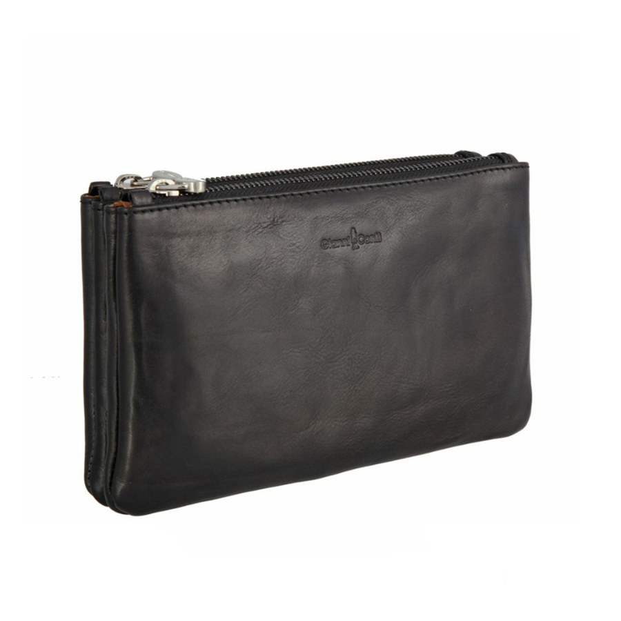 Túi Cầm Tay Nam Gianni Conti 912201-10-Black Màu Đen - Duy Hoang