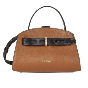 Túi Đeo Chéo Furla Top Handle Mini Cognac H Margherita Màu Nâu Đen - Duy Hoang