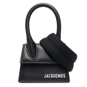 Túi Đeo Chéo Jacquemus Le Chiquito Mini Leather Tote Web Crossbody Bag Màu Đen - Duy Hoang