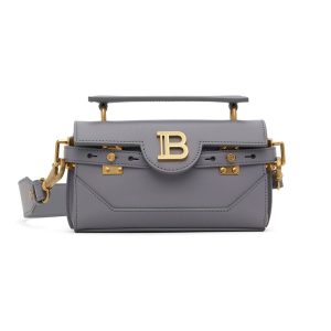 Túi Đeo Chéo Nữ Balmain Grey Baguette Bag Màu Xám - Duy Hoang