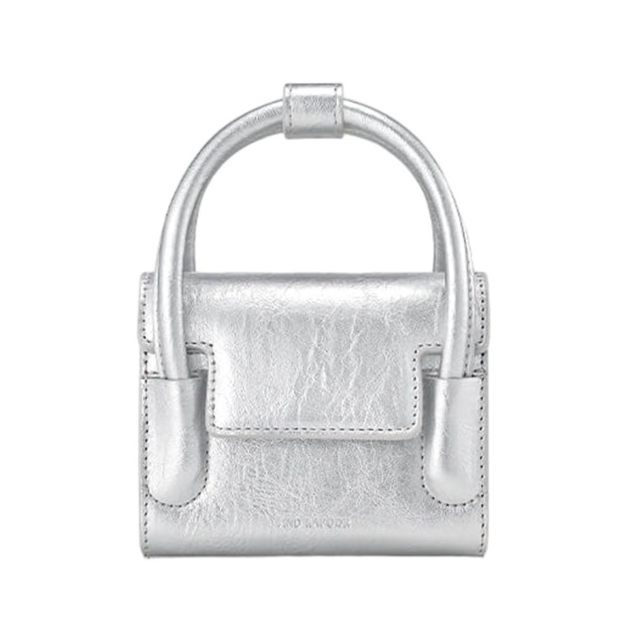 Túi Đeo Chéo Nữ Find Kapoor Marty Bag 12 Crinkled Silver Màu Bạc - Duy Hoang