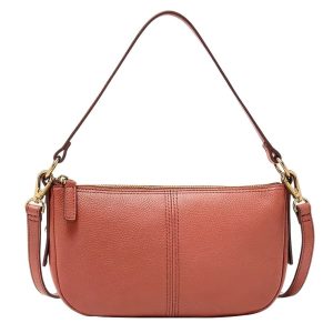 Túi Đeo Chéo Nữ Fossil Jolie Leather Small Crossbody Bag ZB11097604 Màu Hồng Đậm - Duy Hoang