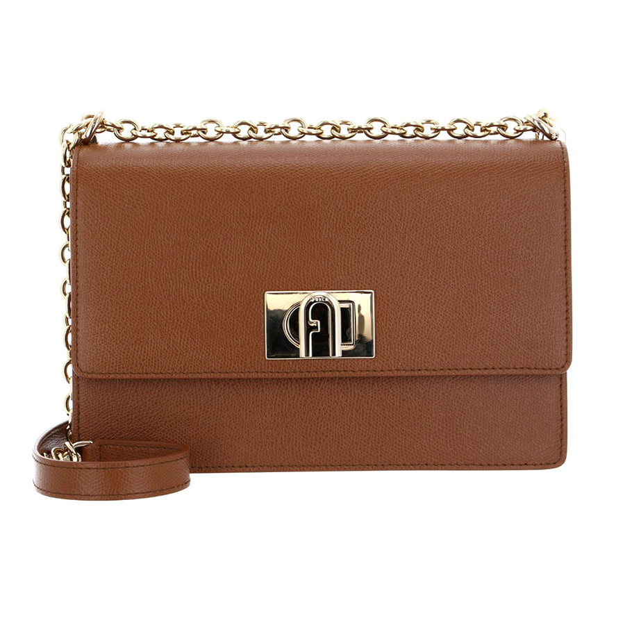 Túi Đeo Chéo Nữ Furla 1927 Cognac Small Crossbody Bag Màu Nâu - Duy Hoang