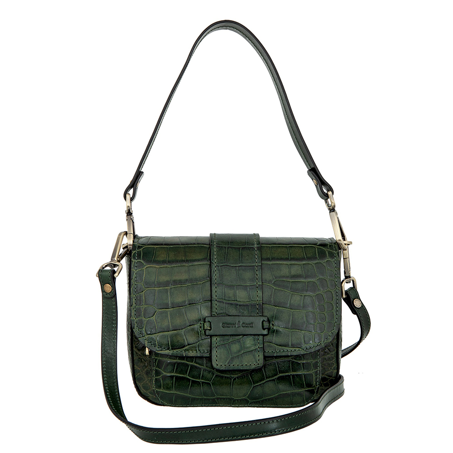 Túi Đeo Chéo Nữ Gianni Conti 9493441-61 Màu Xanh Green - Duy Hoang