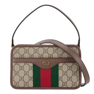 Túi Đeo Chéo Gucci Ophidia Zip Around Camera Bag Màu Nâu Be - Duy Hoang