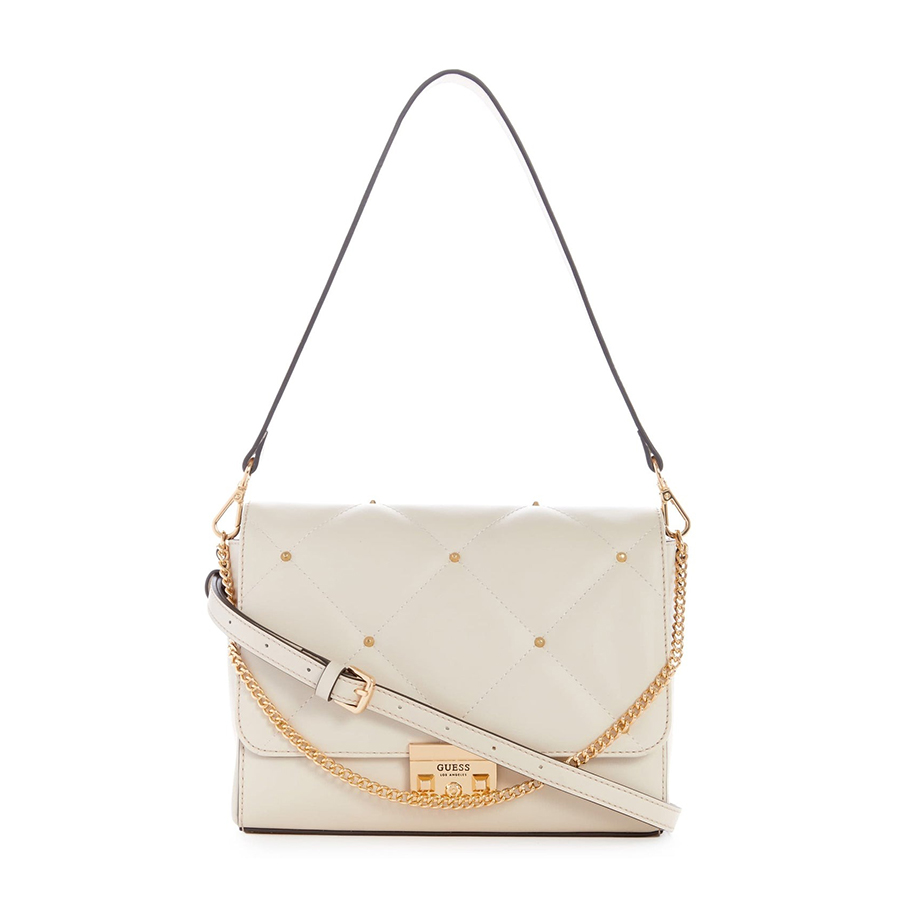 Túi Đeo Chéo Nữ Guess Elijah Crossbody White Màu Trắng - Duy Hoang