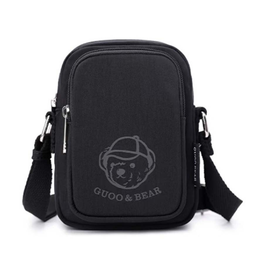 Túi Đeo Chéo Nữ Guoo Bear GU1110-20010 Màu Đen - Duy Hoang
