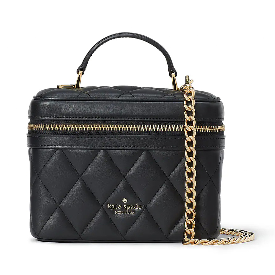 Túi Đeo Chéo Nữ Kate Spade Carey Trunk Crossbody Black KB563 Màu Đen - Duy Hoang