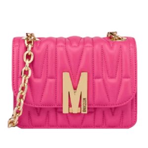 Túi Đeo Chéo Nữ Moschino Quilted M Pink 2217 A742980020206 Màu Hồng Đậm - Duy Hoang