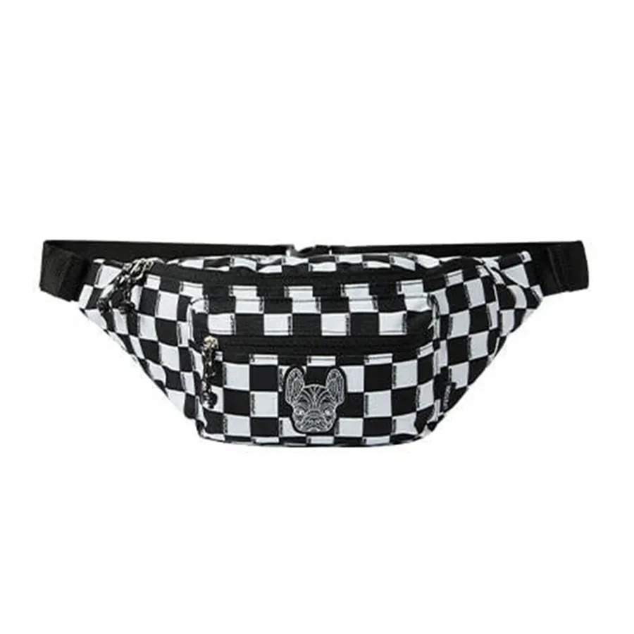 Túi Đeo Hông LifeWork Zip Closure Patch Accent Hipsack LW235BG940 Màu Đen Trắng - Duy Hoang