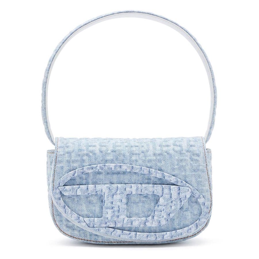Túi Đeo Vai Nữ Diesel 1DR Shoulder Bag 231001F048005 Màu Xanh Denim - Duy Hoang