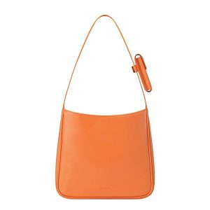 Túi Đeo Vai Nữ Find Kapoor Tini 29 Crinkled FBTO29CR0OR Bag Màu Cam - Duy Hoang
