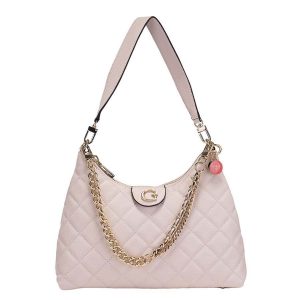 Túi Đeo Vai Nữ Guess Gillian Hobo Bag Màu Hồng Nhạt - Duy Hoang