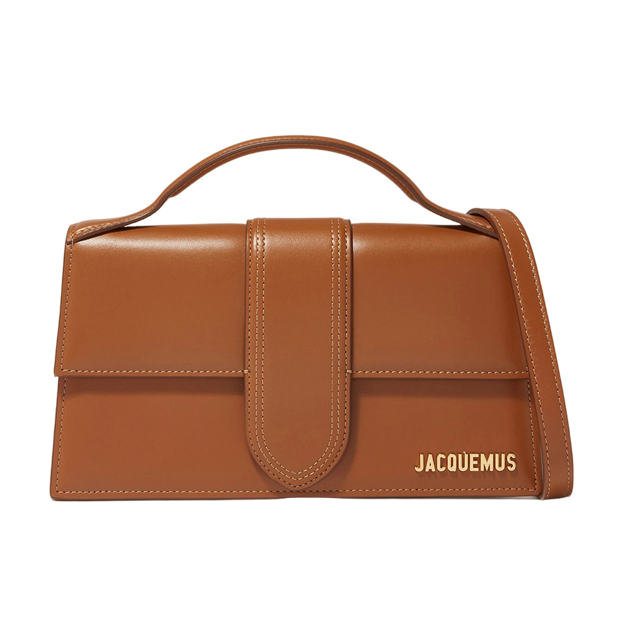 Túi Đeo Vai Nữ Jacquemus Le Grand Bambino Bag Màu Nâu Khaki Size 22 - Duy Hoang