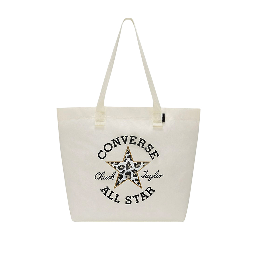Túi Tote Converse Leopard Canvas 26524-A01 Màu Trắng - Duy Hoang
