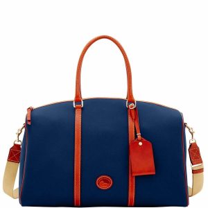 Túi Tote Dooney & Bourke Getaway Cabriolet Carry All Màu Xanh Navy - Duy Hoang
