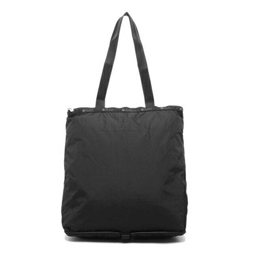 Túi Tote LeSportsac Heritage Folding Tote Bag Black Màu Đen - Duy Hoang