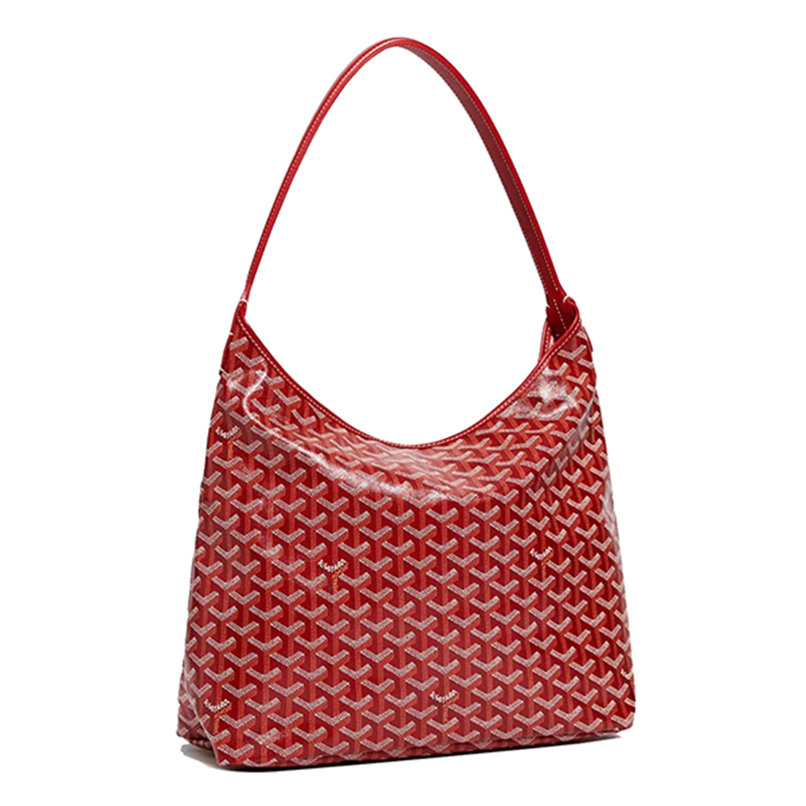 Túi Tote Nữ Goyard Bohème Hobo Bag BOHEMEPMLTY02CL02P Màu Đỏ Họa Tiết - Duy Hoang