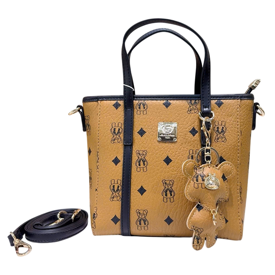 Túi Tote Nữ Guoo Bear GU1206-13730 Màu Nâu Khaki - Duy Hoang