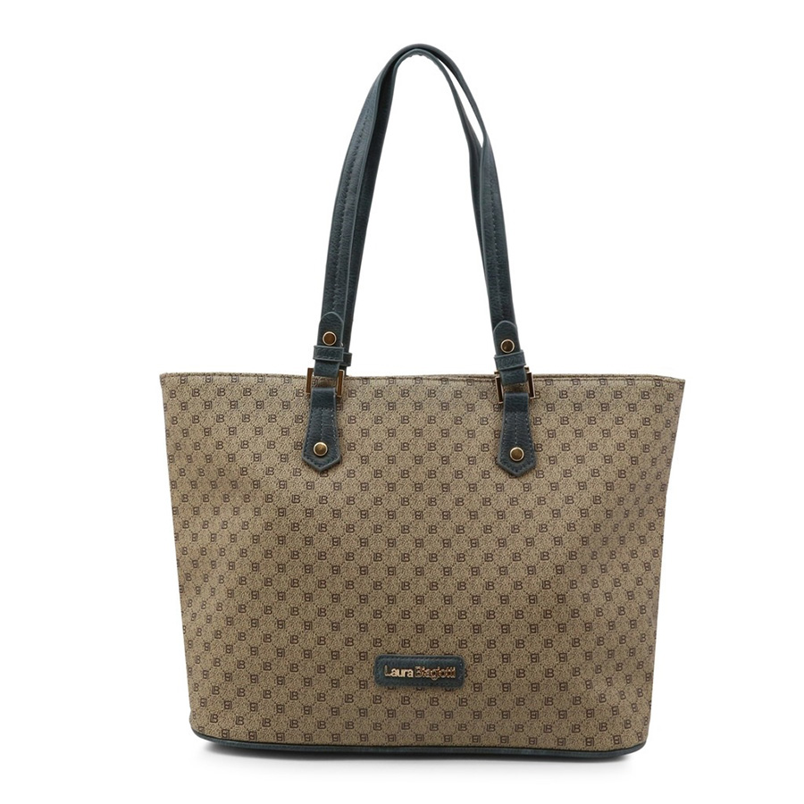 Túi Tote Nữ Laura Biagiotti Dema_LB22W-125-1_OTTANIO Màu Nâu Xanh - Duy Hoang