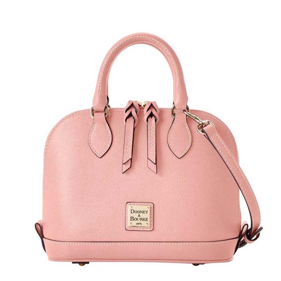 Túi Xách Dooney & Bourke Saffiano Bitsy Bag Màu Hồng - Duy Hoang