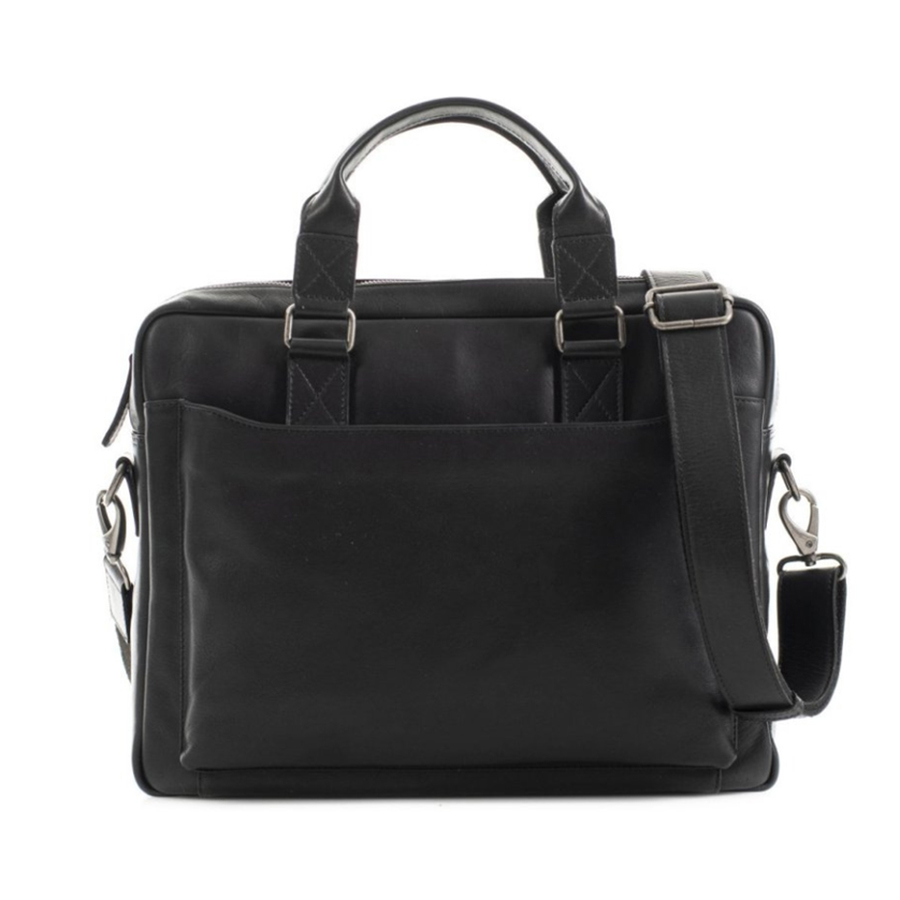 Túi Xách Đựng Laptop Gianni Conti 2501370-10 Màu Đen - Duy Hoang