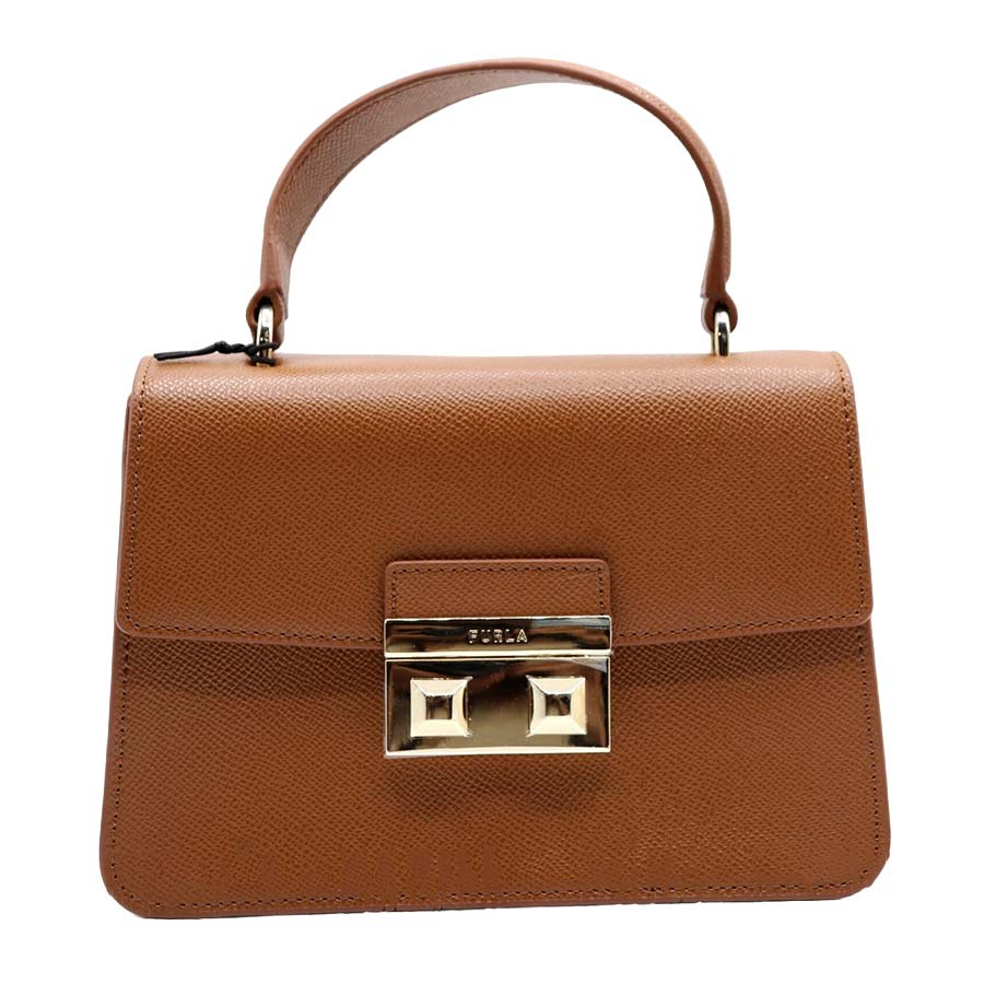 Túi Xách Furla Bella Mini Top Handle Màu Nâu - Duy Hoang
