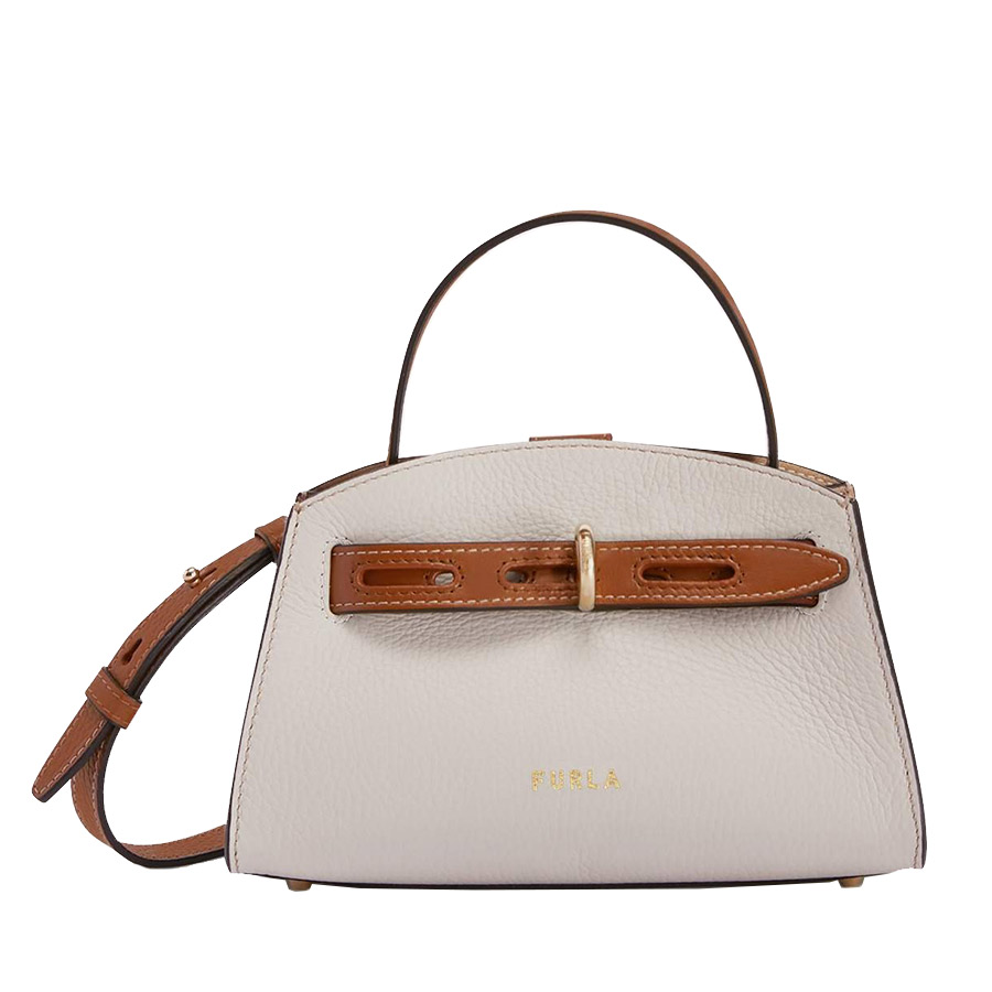 Túi Xách Furla Bella Top Handle Edera Màu Xanh - Duy Hoang