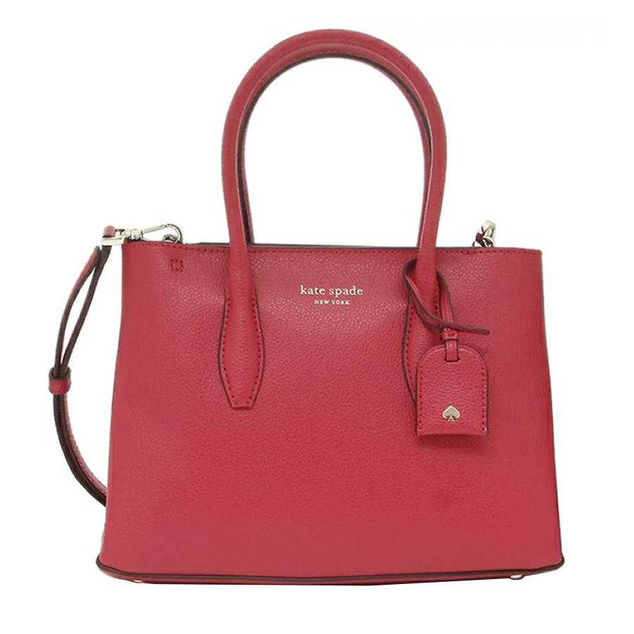 Túi Xách Kate Spade Small Top Zip Satchel WKRU6114 Màu Đỏ Hồng - Duy Hoang