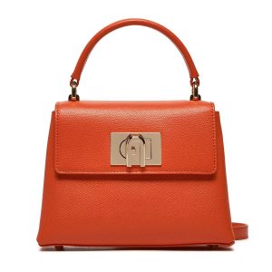 Túi Xách Tay Nữ Furla 1927 Mini Top Handle Màu Cam - Duy Hoang