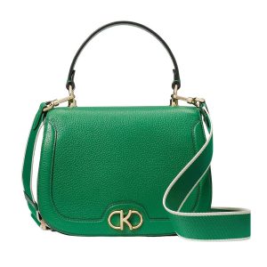 Túi Xách Tay Nữ Kate Spade Kyla Top Handle Saddle Bag Màu Xanh Green - Duy Hoang
