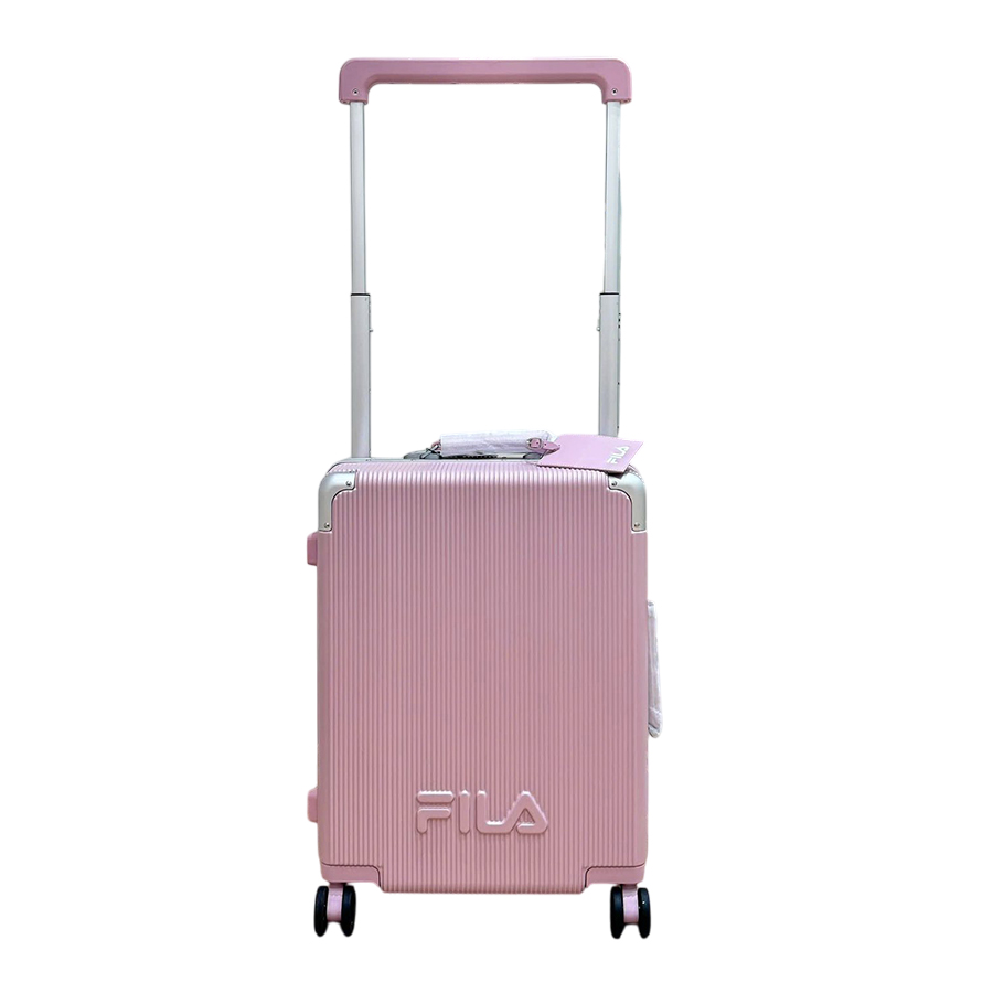 Vali Fila Embossed Logo Màu Hồng Size 20 - Duy Hoang