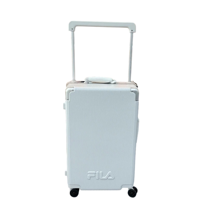 Vali Fila Embossed Logo Màu Trắng Size 20 - Duy Hoang