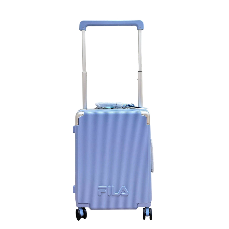 Vali Fila Embossed Logo Màu Xanh Blue Size 20 - Duy Hoang